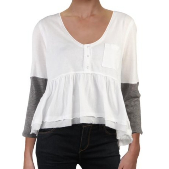 We the Free Heart of Mine Henley Top - Picture 1 of 4